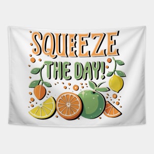 Squeeze The Day Lemon Tapestry