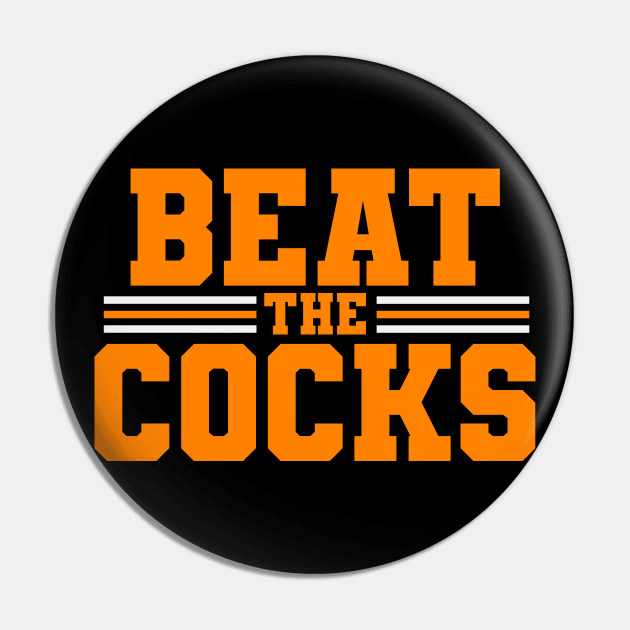 Beat the Cocks // Tennessee Football Pin by SLAG_Creative