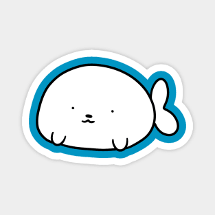 Baby Harp Seal Blob Magnet