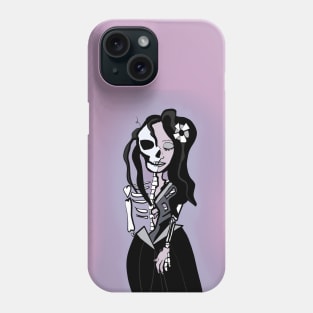 Gothic Art Victorian Corpse Woman Phone Case