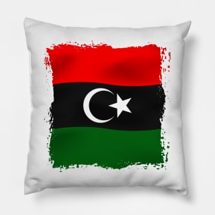 Libya Artwork Pillow