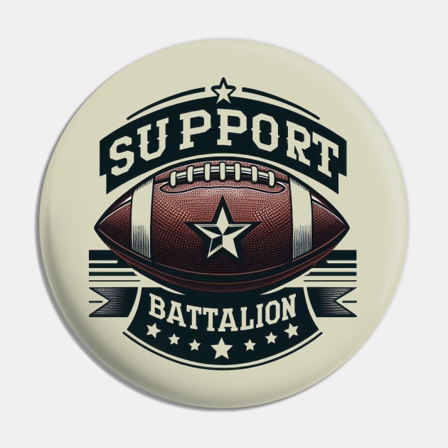 GameDay Support Team Pin by Infilife