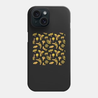 Solnhoffen Limestone Fossils Pattern Phone Case