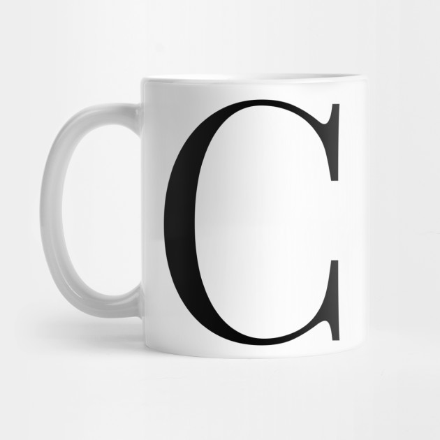Letter C Alphabet C Mug Teepublic