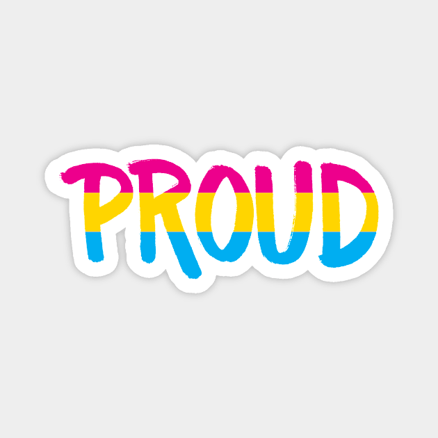 Proud - Pansexual Magnet by Jo Tyler