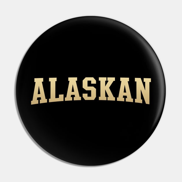 Alaskan - Alaska Native Pin by kani