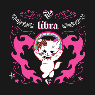 libra sassy kitty cat T-Shirt