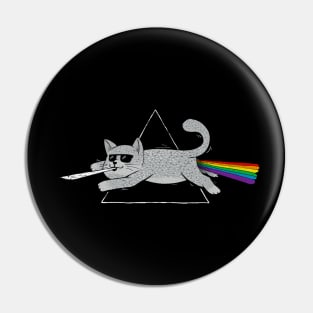 The Dark Side of Cats Pin