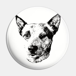 Australian Cattle Dog gift for Blue Heeler Owners Pin