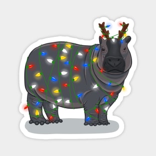 Hippo Holidays! Magnet