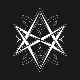 Unicursal Hexagram | Pagan Symbol T-Shirt