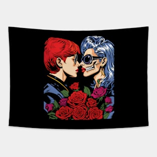 2 women in love and rivals Tapestry