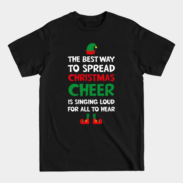 Disover Christmas Cheer Elf Movie - Geek - T-Shirt