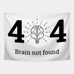 404: Brain not Found Tapestry