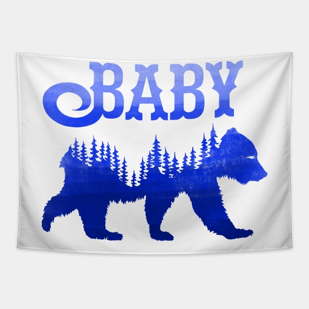 Baby Bear Tapestry by HammerApparel