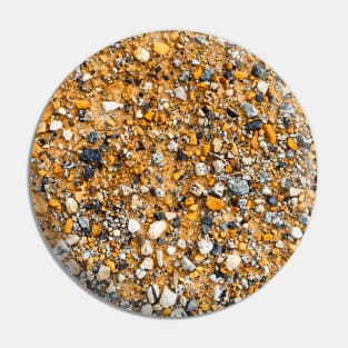 Orange Clay With Crushed Stones - Alternative Pin