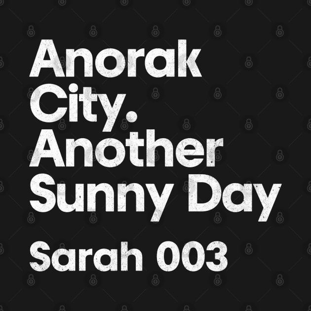 Sarah 003 - Anorak City - Minimalist Fan Design by saudade