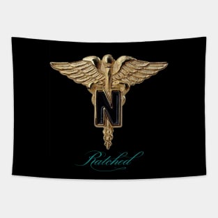 Ratched Vintage Nurse Pin Tapestry