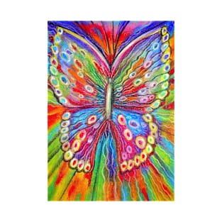 Beautiful motley butterfly. T-Shirt