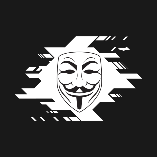 Anonymous (white version) by Wolfano