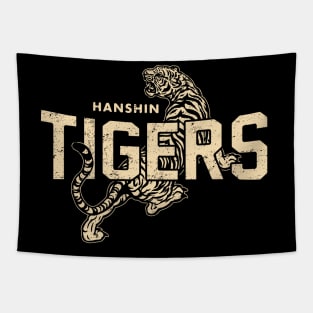 Vintage Hanshin Tigers 2 by Buck Tee Originals Tapestry