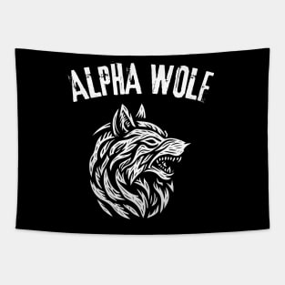 Alpha Wolf Tapestry