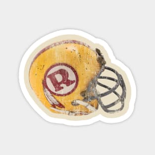 70' Redskins Football Helmet Magnet