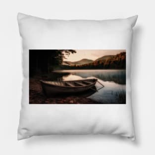 Listen To The Silence of the Lake Pillow