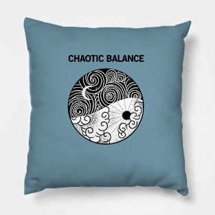 yin and yang Pillow