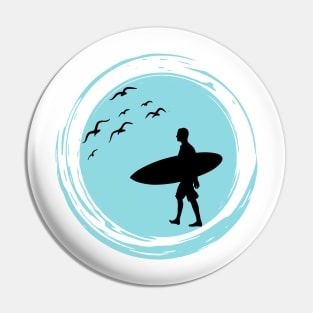 surfer Pin