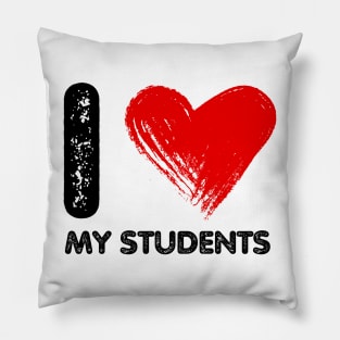 I Love My Students I Heart My Students Pillow