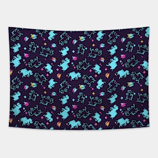 Space Unicorn Tapestry