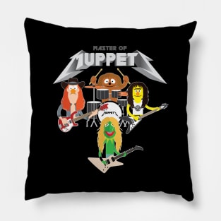 Master of Muppets 2 - Muppets as Metallica Band Pillow