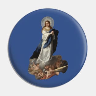 Immaculate Conception Assumption Virgin Mary Esteban Murillo Pin