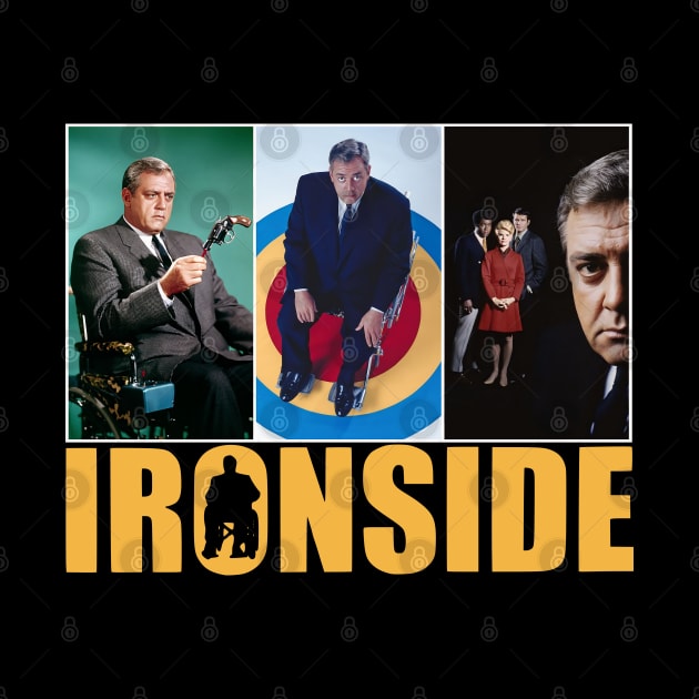 Ironside - Raymond Burr - 60s Cop Show by wildzerouk