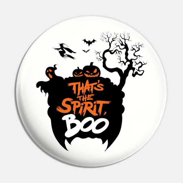 That's The Spirit, Boo Pin by tabslabred