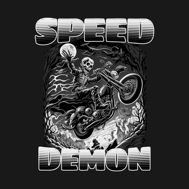 Speed Demon Motorcycle by pxdg