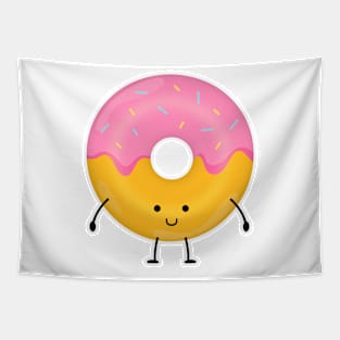 Cute Happy Donut Tapestry