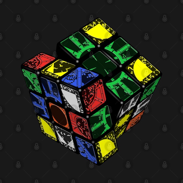 Rubik's Lament II by JCD666