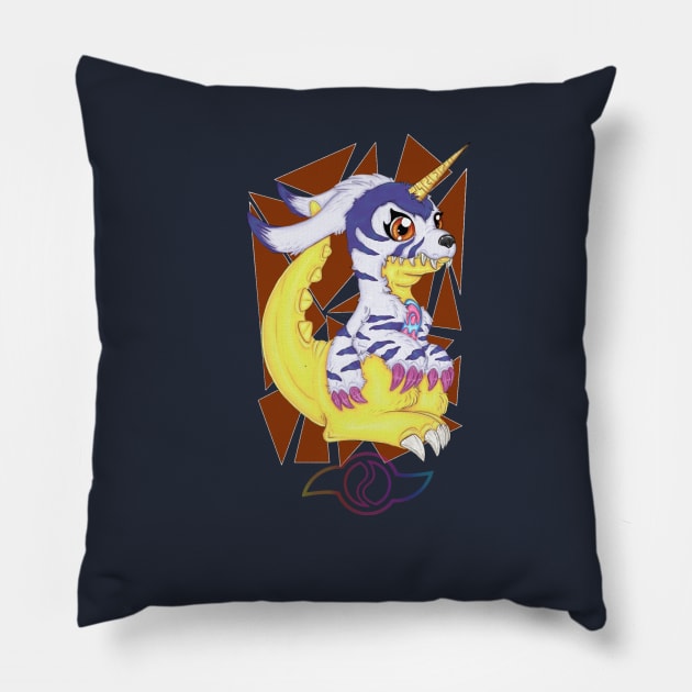 Gabumon Pillow by sangania