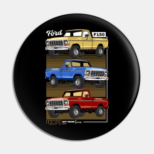 Retro F150 Pickup Car Pin