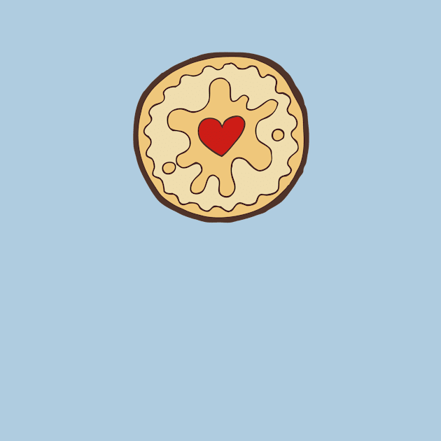 Jammy Dodger British Biscuit by evannave