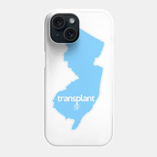 New Jersey Transplant NJ Blue Phone Case