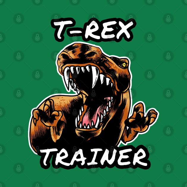 🦖 Ferocious Jurassic-Era Predator, T-Rex Dinosaur Trainer by Pixoplanet