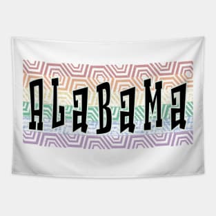 LGBTQ PATTERN AMERICA ALABAMA Tapestry