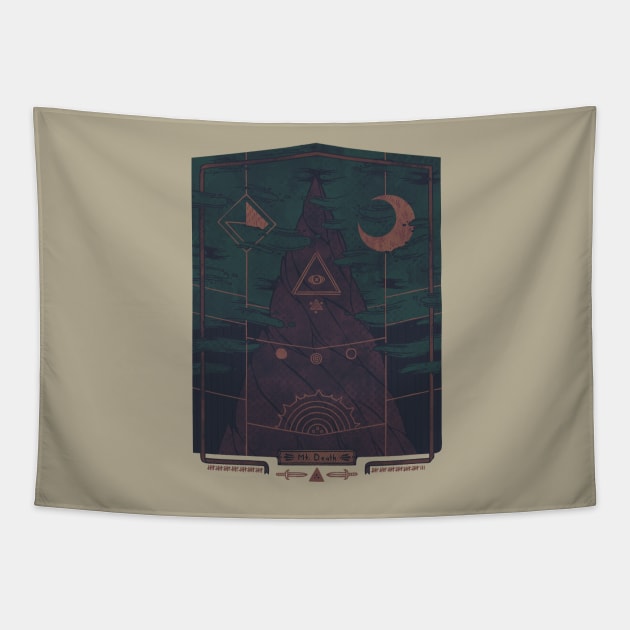 Mount Death Tapestry by againstbound