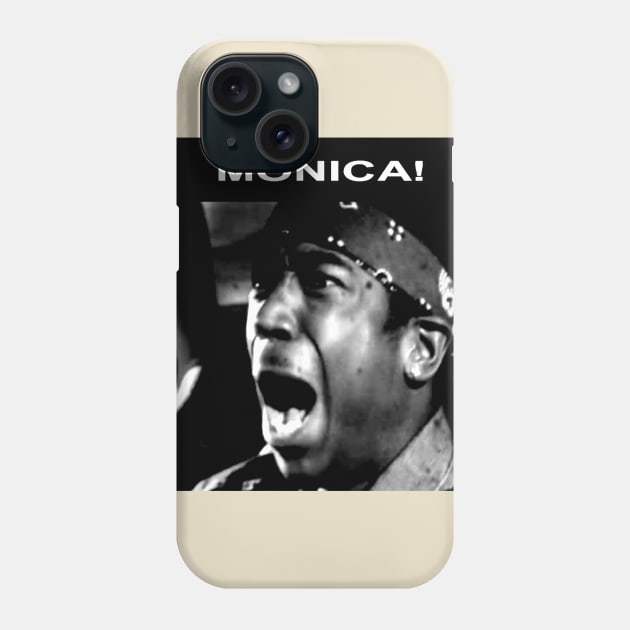 MONICA! Phone Case by ScuzzyPete