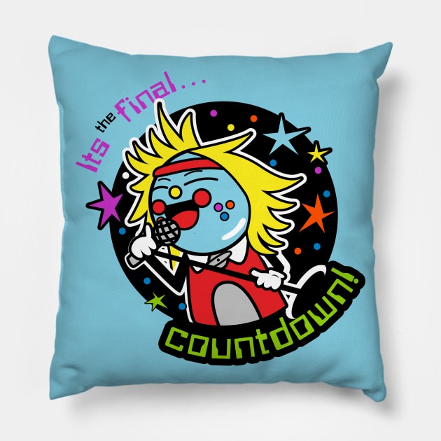 The Final Countdown Pillow by LADYLOVE