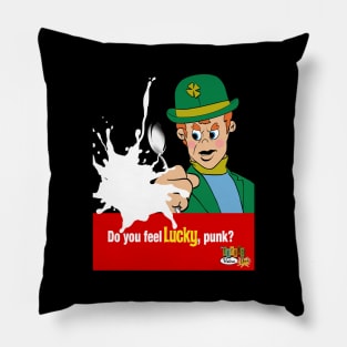 Do You Feel Lucky? TechnoRetro Dads Pillow