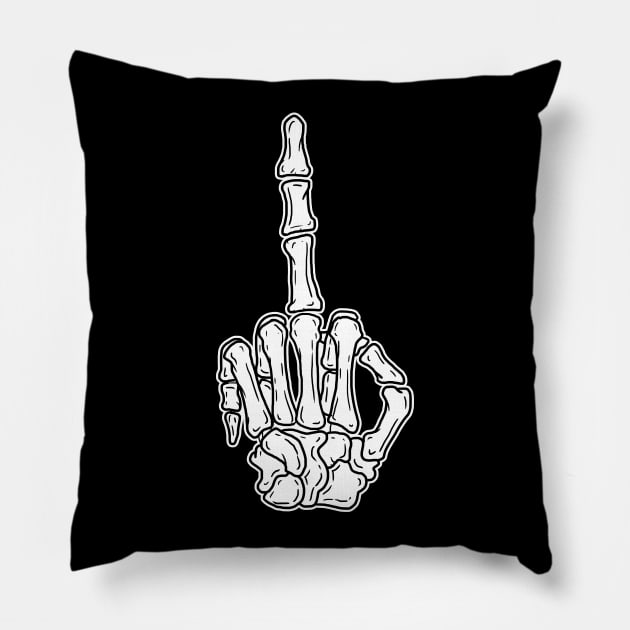 Fck you Pillow by Dracuria